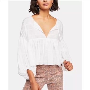 Free People Beaumont Mews Blouse